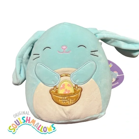 Squishmallows Buttons the Easter Bunny Plush - Picture 1 of 9